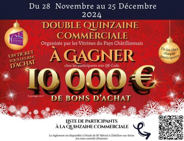 La Quinzaine commerciale des Vitrines du Pays Châtillonnais a débuté !