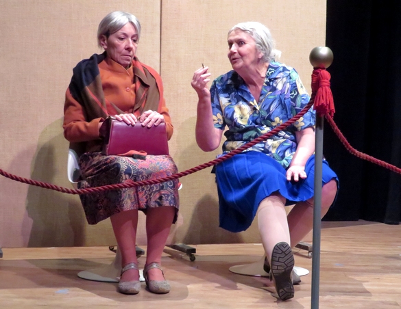 L'Atelier adultes de la Compagnie des Gens a présenté son nouveau spectacle...