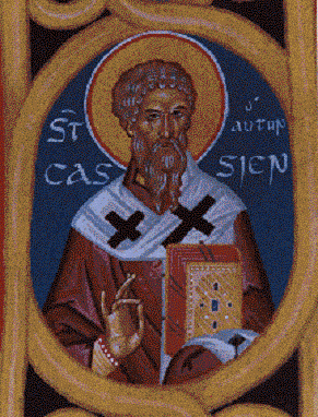Saint Jean Cassien. Prêtre, fondateur de couvents à Marseille († 443)