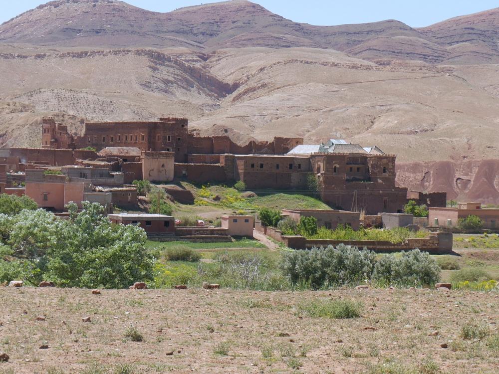 Quelques villages entre Ait Ben Haddou et Télouet 