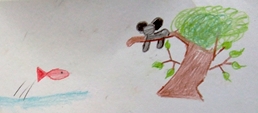 Ca n'existe pas (atelier poétique à l'école Montessori de Strassen, avril 2024)