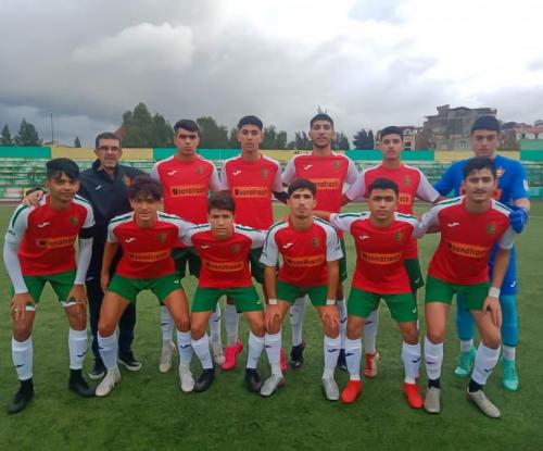MCA U19 Saison 2021-2022 avec l'entraîneur ebbar Rachid