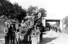 Char américain le 31 Aout 1944