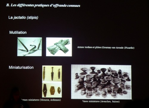 "Les offrandes dans les sanctuaires gaulois et gallo-romains bourguignons", une conférence de Samantha Heitzmann pour les Amis du Musée du Pays Châtillonnais-Trésor de Vix