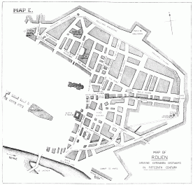 LES REMPARTS DE ROUEN (Seine-Maritime)
