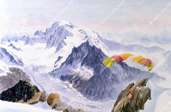 Aquarelles d'Alain Marc
