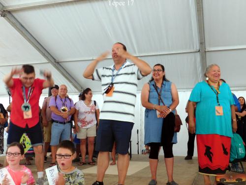 Ouverture du Pow wow suite 
