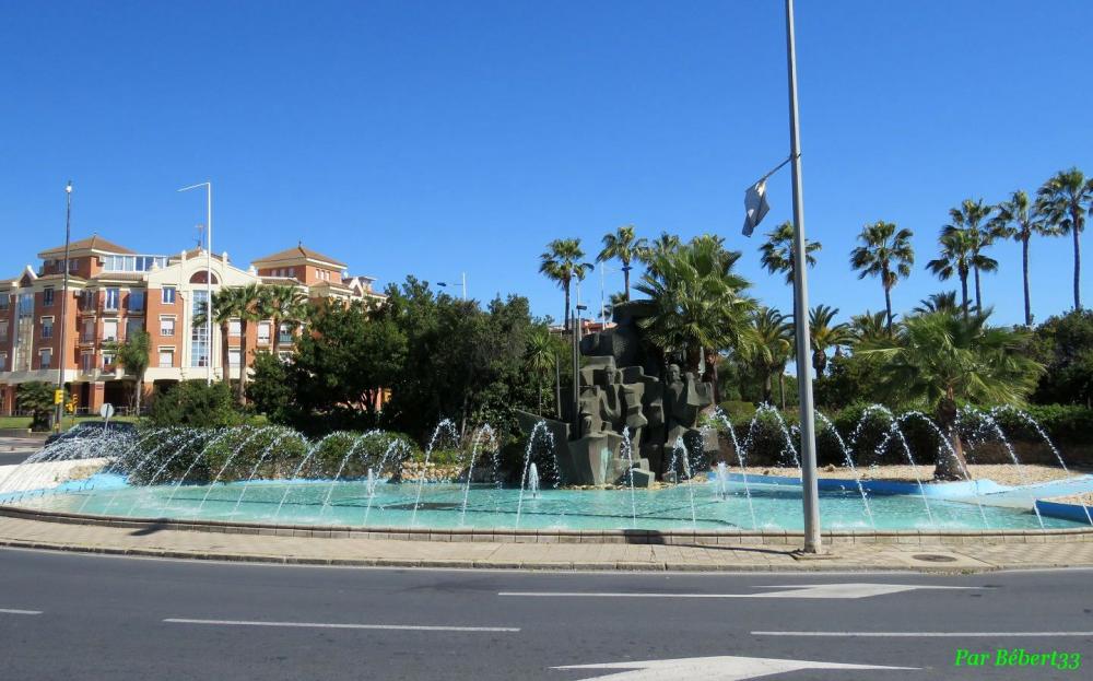 Huelva au sud de l'Espagne
