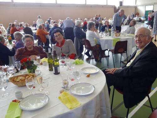 Le repas des aînés 2013, salle Luc Schréder...