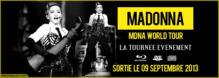 MDNA World Tour dans les charts