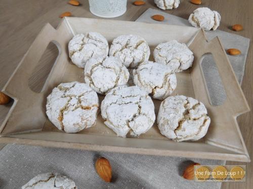 Biscuit amaretti moelleux