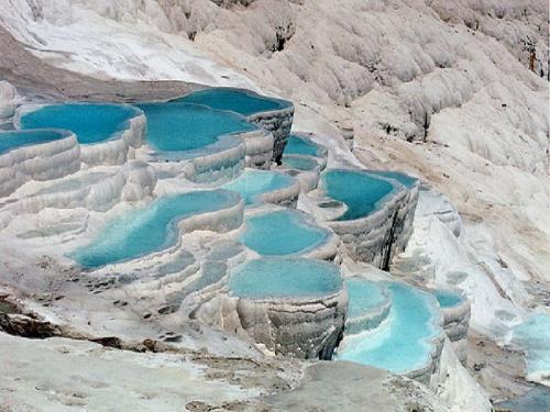 Patrimoine mondial de l'Unesco : Pamukkale - Turquie -