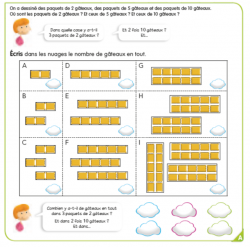 Maths CP période 3 (2021/2022) - sans fichier