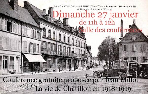 "Les Américains dans le Châtillonnais", une conférence de Jean Millot (Images en Châtillonnais)