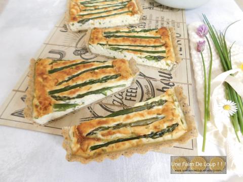 Quiche aux asperges
