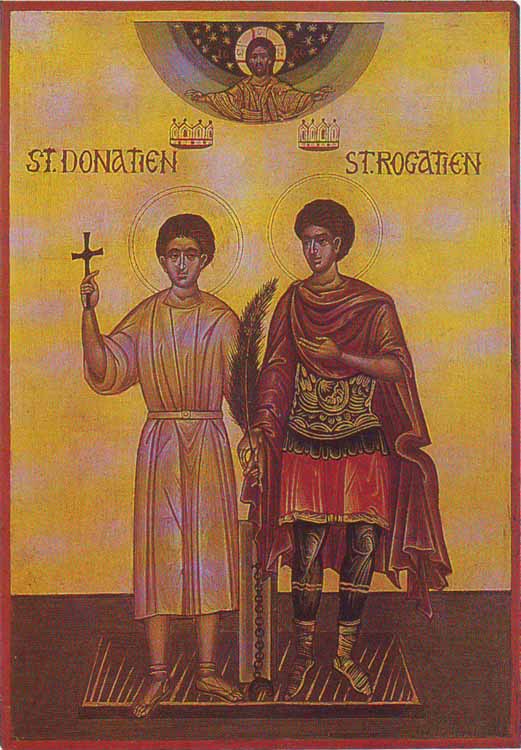 Saints Donatien et Rogatien. Martyrs à Nantes († v. 304)