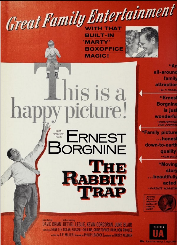 THE RABBIT TRAP BOX OFFICE USA 1959