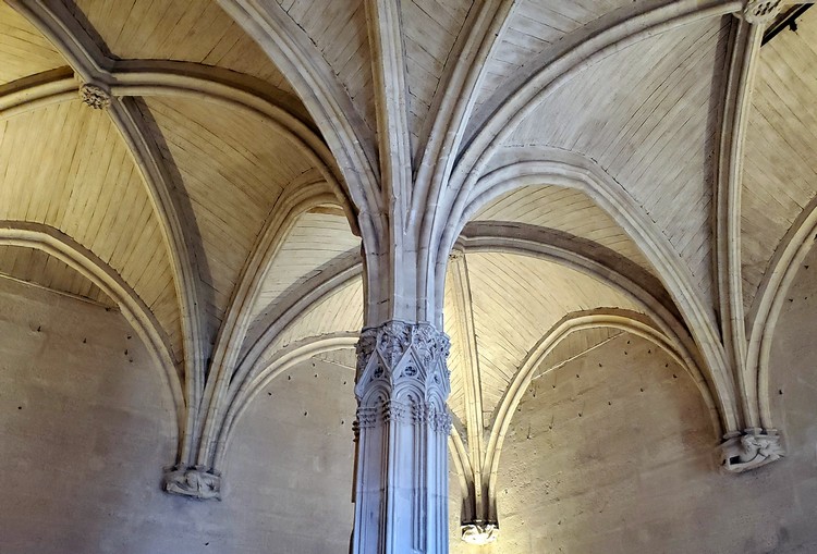 Les voûtes de la Salle du Conseil