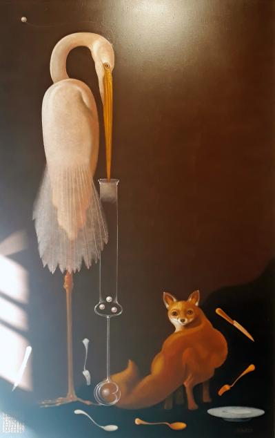 L'exposition "Les Fables de La Fontaine" au Château de Vascoeuil