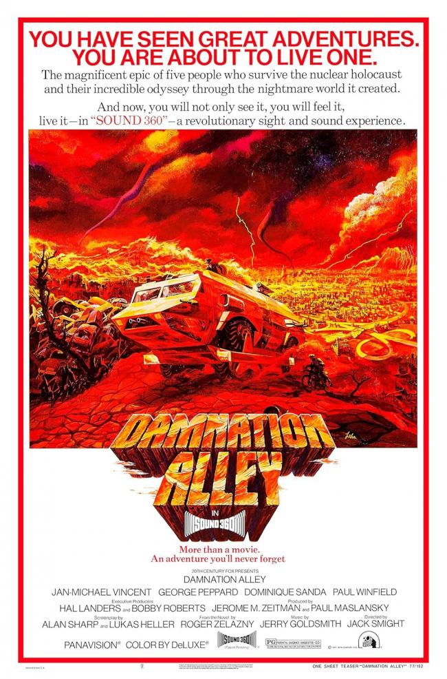 DAMNATION ALLEY BOX OFFICE USA 1977
