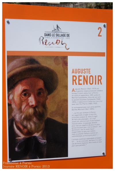 Pornic à l'époque d'Auguste RENOIR 