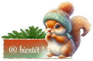 A BIENTÔT à plus tard blinkie hiver, automne et pluie