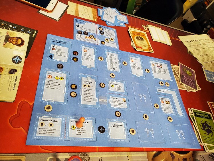 Pandémie Legacy (novembre, centre Perle)