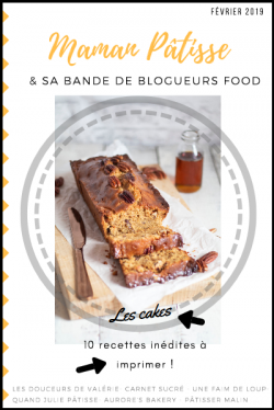 Cake banane & beurre de cacahuète