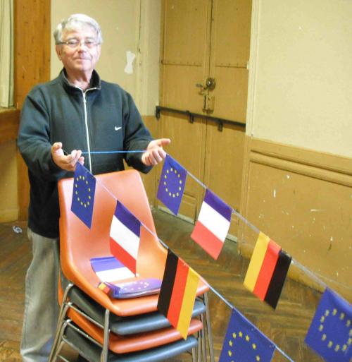 Soirée "guirlandes" en prévision de l'Ascension
