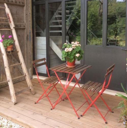 Chambre d'ôtes "Haut-Jardin" à Vignoux-sous-les-Aix