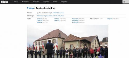 * Nouveau :  Photothèque des commémorations de la campagne des Vosges 201 sur le blog