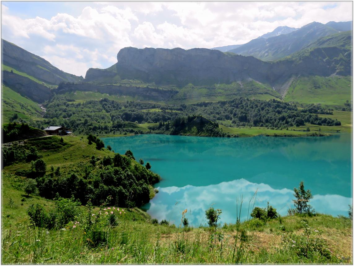 LE  BARRAGE  DE  ROSELEND  SAVOIE 