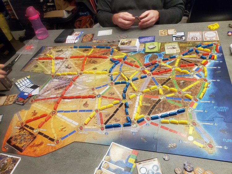 Les Aventuriers du rail Legacy (partie 10)