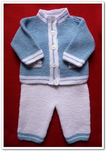 Veste et pantalon pour bébé