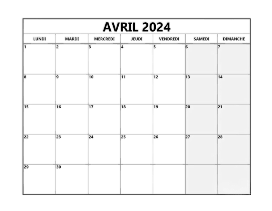 Avril 2024 série 4