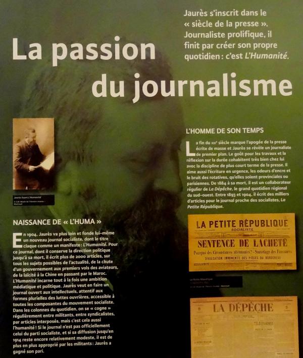 "Jaurès, un pacifiste pragmatique" une exposition proposée par la Ligue des Droits de l'Homme