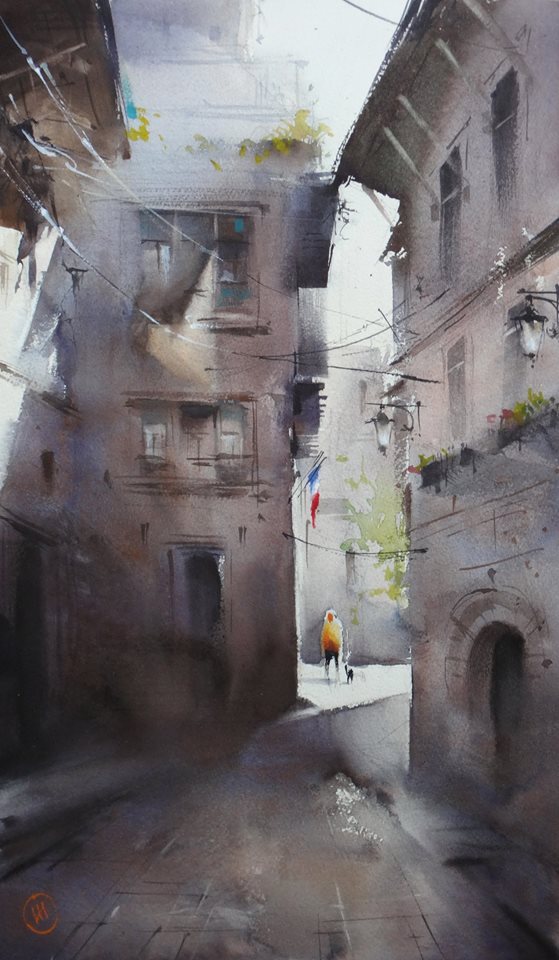 Aquarelles de : 