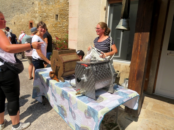La Fee Greg nous a attendus à Etalente le 24 août !
