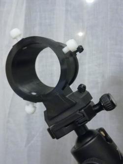 "short-legged" bracket for 50mm mini-guidescope+ ball-head dovetail adapter