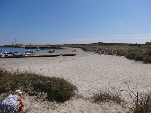 Su les chemins dHoedic , le port de l'Argol