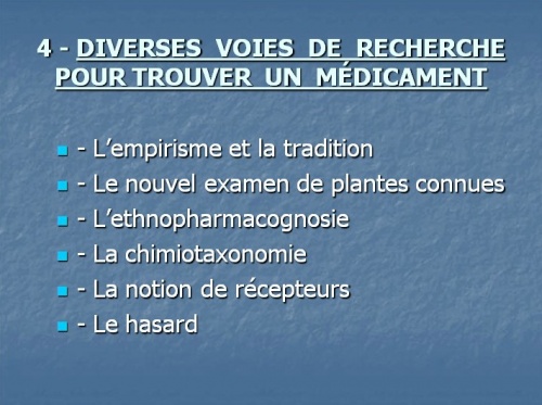 L'évolution du médicament jusqu'à nos jours, une conférence de l'Association Culturelle Châtillonnaise