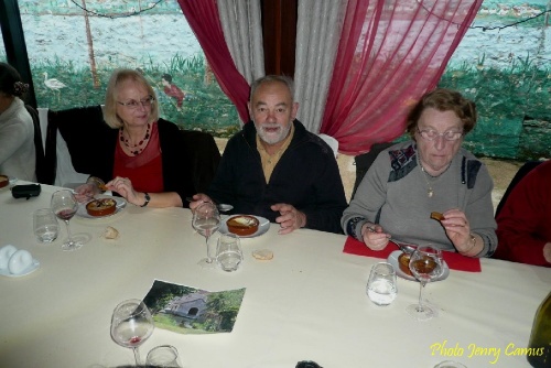 Le repas amical des peintres de la Section-Peinture des Amis du Châtillonnais..