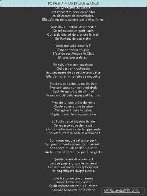 Les EKLAPOUETES au boulot