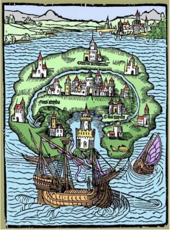 J'ai lu "De sang et d'or" de Michèle Barrière et découvert l'Utopie de Thomas More