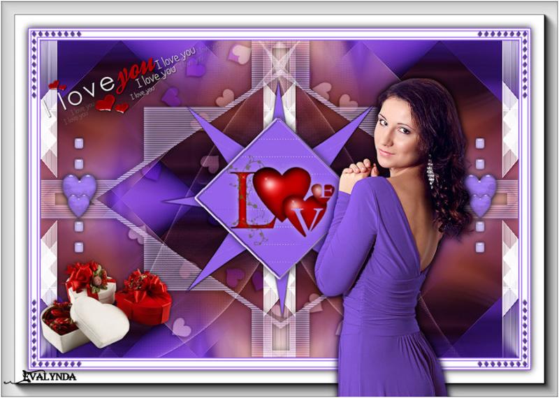 St Valentin I love you