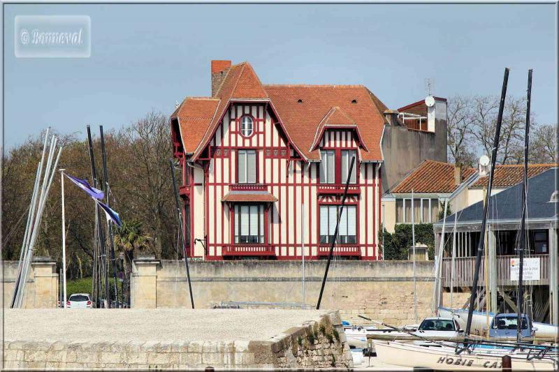 La Rochelle la Maison au Chat vue du Gabut
