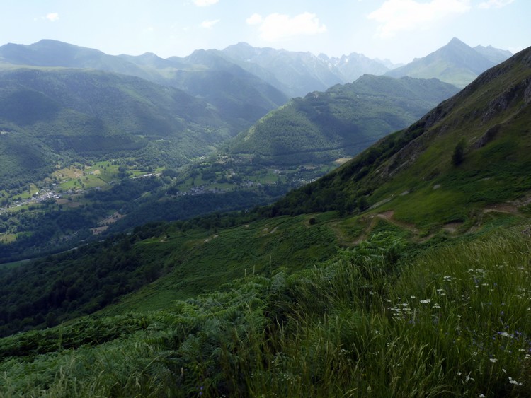 Descente du col de Liar