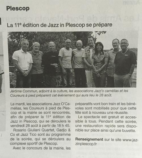 Jazz in Plescop 2015