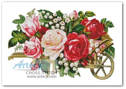 Victorian Rose Cart