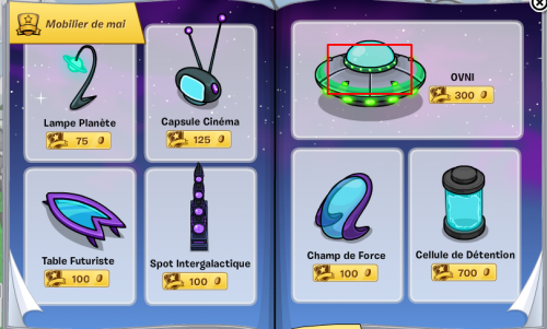 Catalogue de mobilier et d'igloo